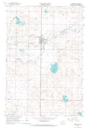 Herreid USGS topographic map 45100g1