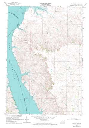 Pollock SE USGS topographic map 45100g3