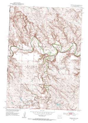 Redelm Nw topo map