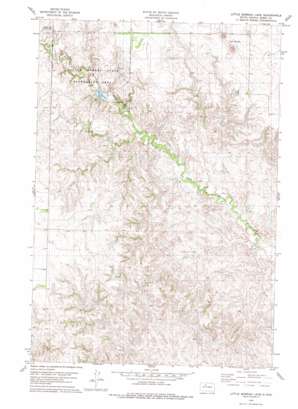 Little Moreau Lake USGS topographic map 45101c1
