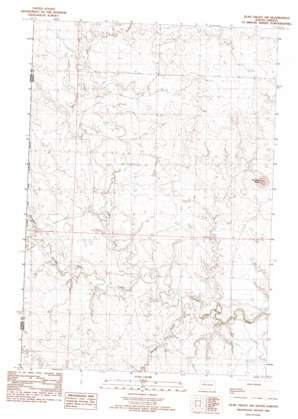 Glad Valley Sw topo map