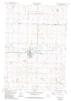 Timber Lake USGS topographic map 45101d1