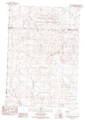 Glad Valley Nw topo map