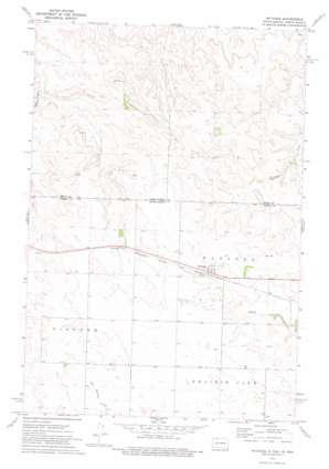 Watauga topo map