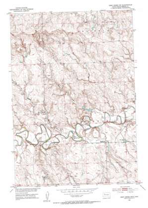 Deep Creek NW USGS topographic map 45102b4