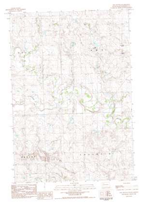 Two Buttes topo map