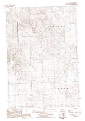 Box Car Buttes USGS topographic map 45102e3