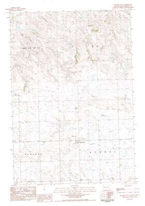 Prairie City topo map