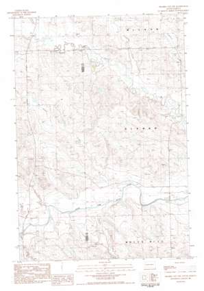 Prairie City NW USGS topographic map 45102f8