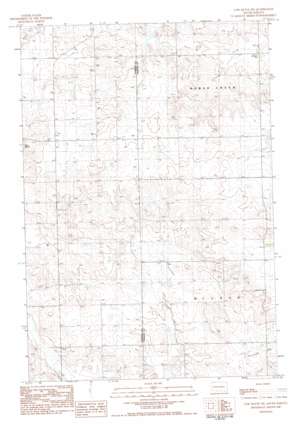 Cow Butte Sw USGS topographic map 45102g8