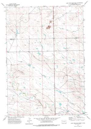 Lone Tree Draw West USGS topographic map 45103b5