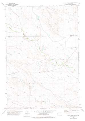 Alkali Creek East USGS topographic map 45103b6