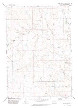 Bams Butte SE USGS topographic map 45103c3
