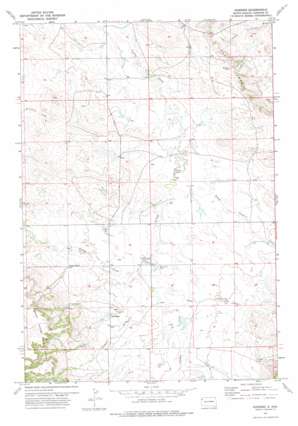 Harding USGS topographic map 45103d7
