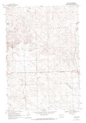 Camp Crook USGS topographic map 45103e1