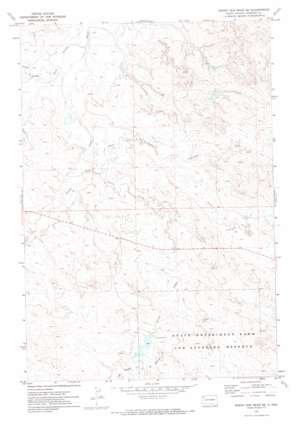 Sheep Pen Draw SE USGS topographic map 45103e3