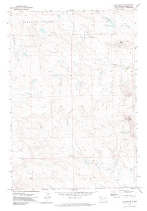 Lahti Butte USGS topographic map 45103f6