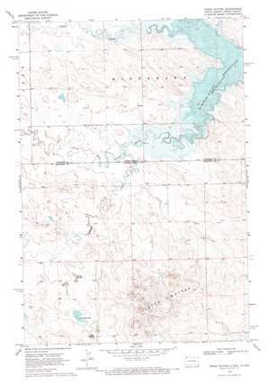 Tepee Buttes USGS topographic map 45103h3