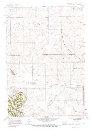 Eagles Nest Butte USGS topographic map 45103h4