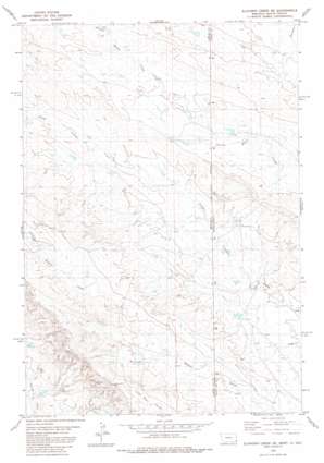 Alzada USGS topographic map 45104a1