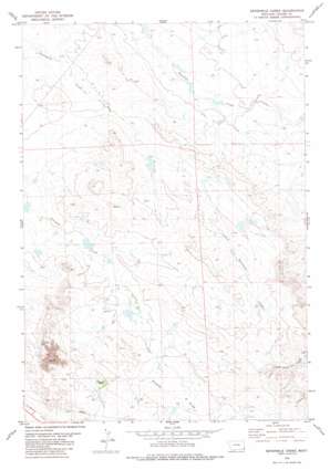 Sevenmile Creek USGS topographic map 45104a3