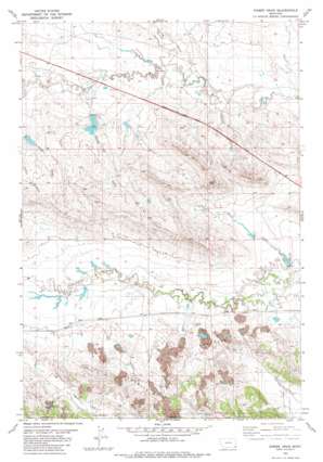 Gomer Draw USGS topographic map 45104a5