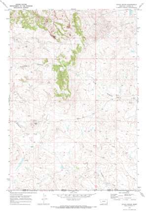 Stack Rocks USGS topographic map 45104a8