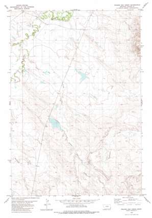 Prairie Dog Creek topo map