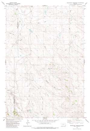 Pentecost Reservoir USGS topographic map 45104d8