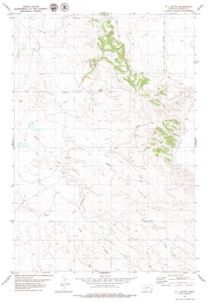 W L Butte USGS topographic map 45104e7