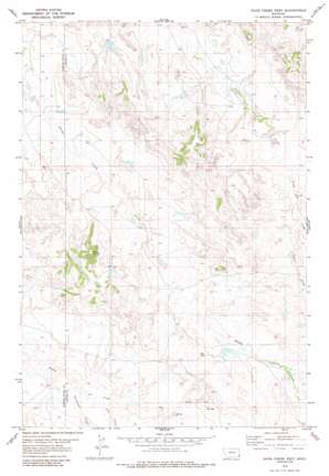 Davis Creek West USGS topographic map 45104f8