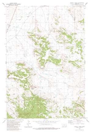 Medicine Rocks State Park USGS topographic map 45104h4