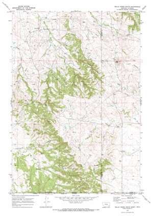 Belle Creek South USGS topographic map 45105a1