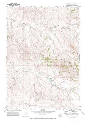 Sanburn Reservoir USGS topographic map 45105b2