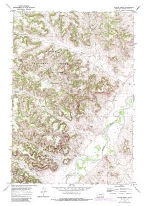 Bloom Creek USGS topographic map 45105b7