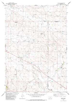 Boyes USGS topographic map 45105c1
