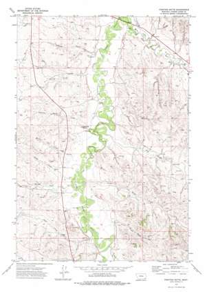 Fighting Butte topo map