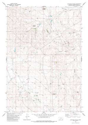 Lightning Butte USGS topographic map 45105d1