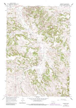 Sonnette USGS topographic map 45105d7