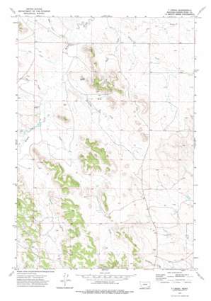 T Creek USGS topographic map 45105e4