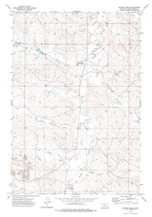 Johnnie Creek USGS topographic map 45105f4