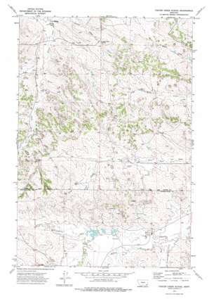 Foster Creek School USGS topographic map 45105g7