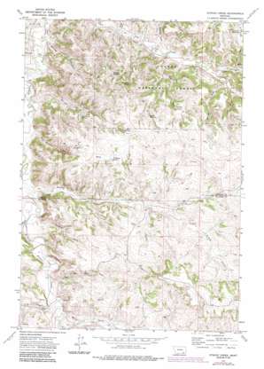 Stroud Creek topo map