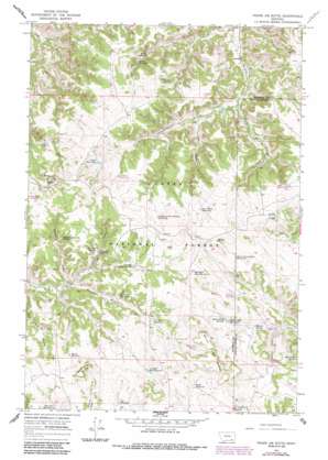 Poker Jim Butte USGS topographic map 45106c3