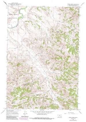 Green Creek USGS topographic map 45106d3