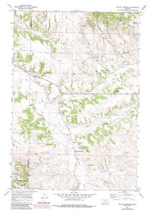 Willow Crossing topo map