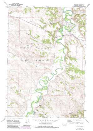 Willow Crossing USGS topographic map 45106e3