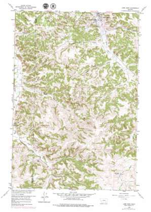 Lame Deer USGS topographic map 45106e6