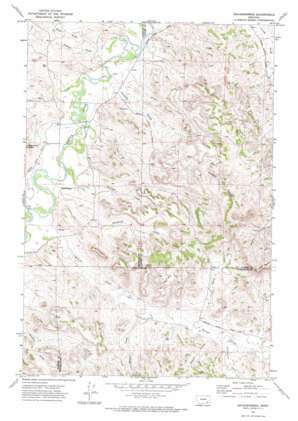 Brandenberg USGS topographic map 45106g2
