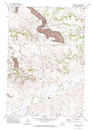 Colstrip East USGS topographic map 45106g5